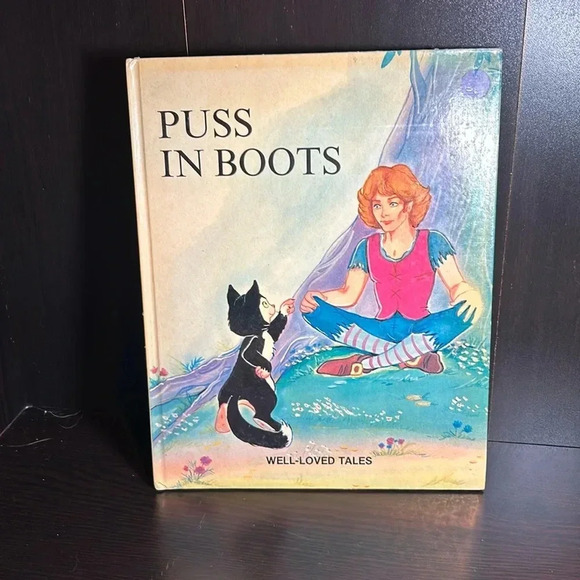 Puss in Boots Well-Loved Tales A Ladybird Easy-Reading Book - GREAT - Picture 1 of 7